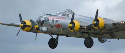 Goleta Air & Space Museum, B-17G N9563Z At SBA, April 2005